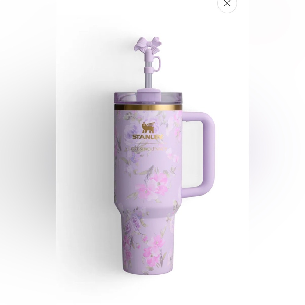 Stanley X LoveShackFancy Quencher | 40 Oz Happy Thoughts - NWT’s Ready to Ship